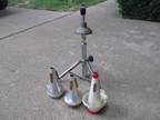 Trumpet Stand and 3 mutes. Vacchiano & Tom Crown straight mutes