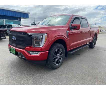 2022 Ford F-150 LARIAT is a Red 2022 Ford F-150 Lariat Truck in Havre MT