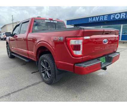 2022 Ford F-150 LARIAT is a Red 2022 Ford F-150 Lariat Truck in Havre MT