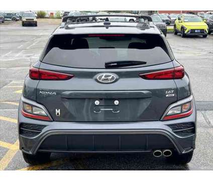 2022 Hyundai Kona N Line is a Grey 2022 Hyundai Kona SUV in Milford MA