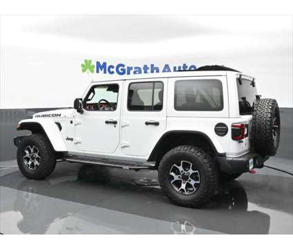 2020 Jeep Wrangler Unlimited Rubicon 4X4 is a White 2020 Jeep Wrangler Unlimited Rubicon SUV in Dubuque IA