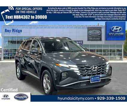 2022 Hyundai Tucson SEL is a Grey 2022 Hyundai Tucson SUV in Brooklyn NY
