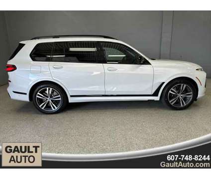 2025 BMW X7 M60i is a White 2025 SUV in Endicott NY