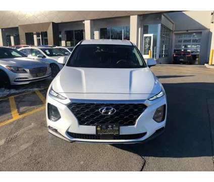 2019 Hyundai Santa Fe SE is a White 2019 Hyundai Santa Fe SE SUV in Milford MA