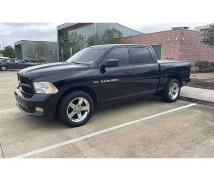 2012 Ram 1500 Crew Cab for sale is a Black 2012 RAM 1500 Model Car for Sale in Houston TX