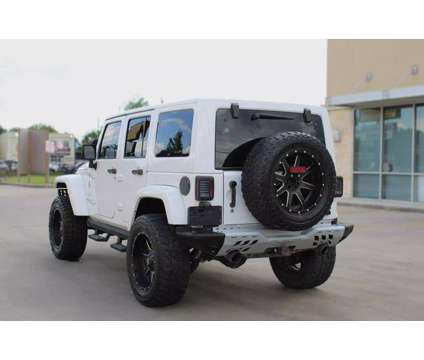 2015 Jeep Wrangler for sale is a White 2015 Jeep Wrangler Car for Sale in Houston TX
