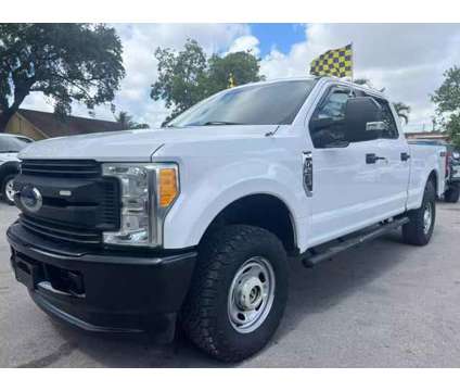 2017 Ford F250 Super Duty Crew Cab for sale is a White 2017 Ford F-250 Super Duty Car for Sale in Miami FL