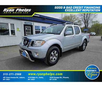 2012 Nissan Frontier Crew Cab for sale is a Silver 2012 Nissan frontier Car for Sale in Auburn NY