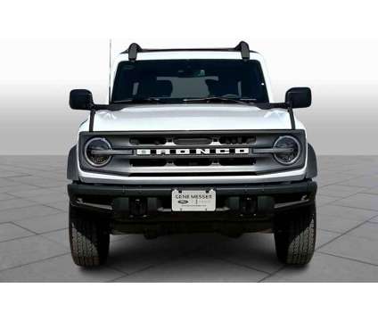 2023UsedFordUsedBroncoUsed2 Door 4x4 is a White 2023 Ford Bronco Car for Sale in Lubbock TX