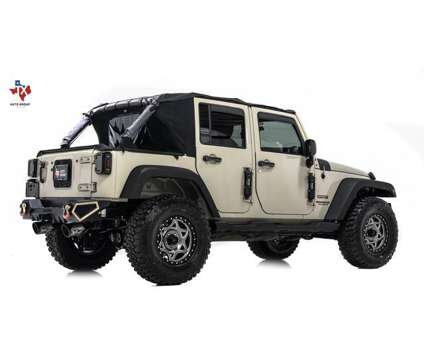 2017 Jeep Wrangler Unlimited for sale is a Tan 2017 Jeep Wrangler Unlimited Car for Sale in Houston TX