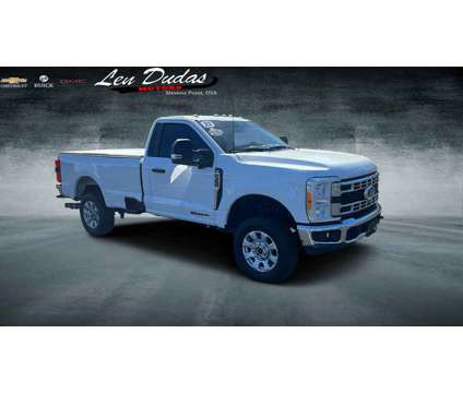 2023UsedFordUsedSuper Duty F-350 SRWUsed4WD Reg Cab 8 Box is a White 2023 Car for Sale in Stevens Point WI