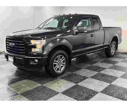 2015UsedFordUsedF-150Used4WD SuperCab 163 is a Black 2015 Ford F-150 Car for Sale in Brunswick OH