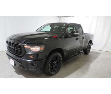 2020UsedRamUsed1500Used4x4 Quad Cab 6 4 Box is a Black 2020 RAM 1500 Model Car for Sale in Brunswick OH