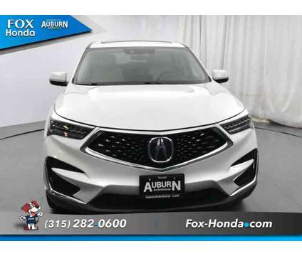 2021UsedAcuraUsedRDXUsedSH-AWD is a Silver, White 2021 Acura RDX Car for Sale in Auburn NY