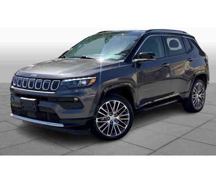 2022UsedJeepUsedCompassUsed4x4 is a Grey 2022 Jeep Compass Car for Sale in El Paso TX