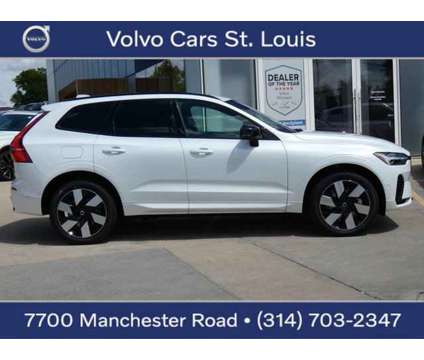 2024 Volvo XC60 Recharge Plug-In Hybrid Plus Dark Theme is a White 2024 Volvo XC60 3.2 Trim Hybrid in Saint Louis MO