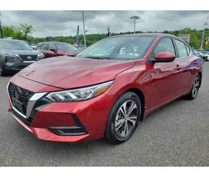 2023 Nissan Sentra SV is a Red 2023 Nissan Sentra SV Car for Sale in Jenkintown PA