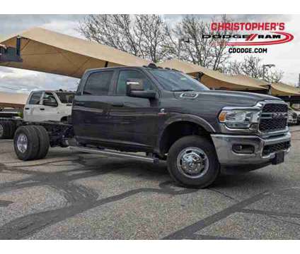 2024 Ram 3500 Chassis Cab Tradesman is a Grey 2024 RAM 3500 Model Car for Sale in Golden CO