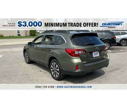 2017 Subaru Outback Limited is a Green 2017 Subaru Outback Limited Car for Sale in Appleton WI