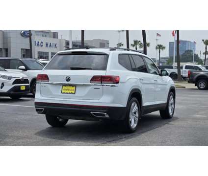 2021 Volkswagen Atlas 3.6L V6 SE w/Technology is a White 2021 Volkswagen Atlas Car for Sale in Houston TX
