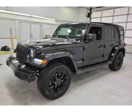 2020 Jeep Wrangler Unlimited Sahara High Altitude is a Black 2020 Jeep Wrangler Unlimited Sahara Car for Sale in Wilkes Barre PA