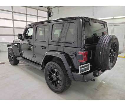 2020 Jeep Wrangler Unlimited Sahara High Altitude is a Black 2020 Jeep Wrangler Unlimited Sahara Car for Sale in Wilkes Barre PA