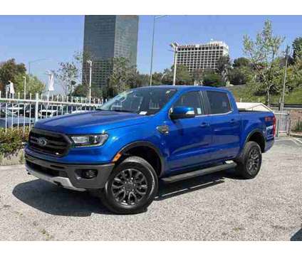 2019 Ford Ranger LARIAT is a Blue 2019 Ford Ranger Car for Sale in Los Angeles CA
