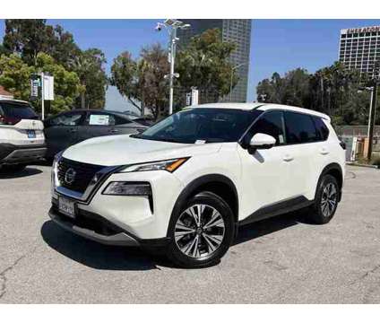 2021 Nissan Rogue SV is a White 2021 Nissan Rogue SV Car for Sale in Los Angeles CA