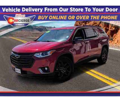 2020 Chevrolet Traverse LT Cloth is a Red 2020 Chevrolet Traverse LT Car for Sale in Colorado Springs CO