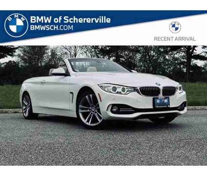 2016 BMW 4 Series 428i xDrive is a White 2016 BMW 428 Model i Car for Sale in Schererville IN