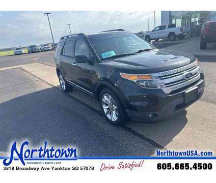 2014 Ford Explorer XLT is a Black 2014 Ford Explorer XLT Car for Sale in Yankton SD