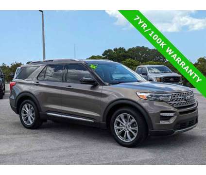 2021 Ford Explorer Limited is a Grey 2021 Ford Explorer Limited Car for Sale in Sarasota FL