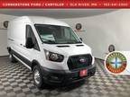 2024 Ford Transit White, 21 miles