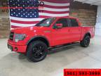 2013 Ford F-150 FX4 4x4 5.0L Financing 35s Roof 20s Red Financing - Searcy,AR