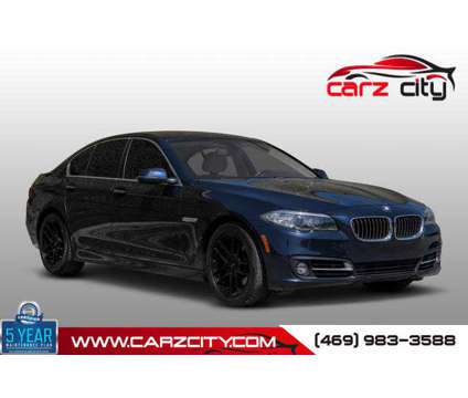 2015 BMW 5 Series for sale is a Blue 2015 BMW 5-Series Car for Sale in Addison TX
