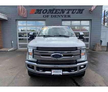 2018 Ford F350 Super Duty Crew Cab for sale is a White 2018 Ford F-350 Super Duty Car for Sale in Englewood CO