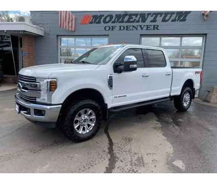 2018 Ford F350 Super Duty Crew Cab for sale is a White 2018 Ford F-350 Super Duty Car for Sale in Englewood CO