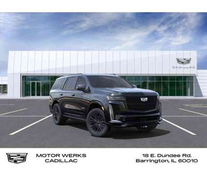 2024 Cadillac Escalade V-Series is a Black 2024 Cadillac Escalade SUV in Barrington IL