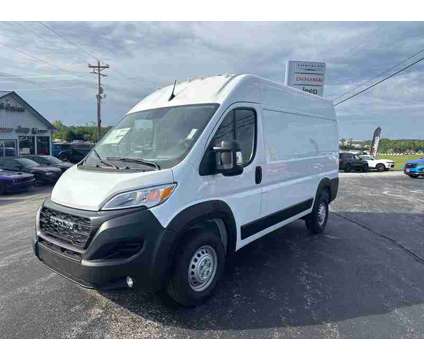 2024 Ram ProMaster 2500 High Roof is a White 2024 RAM ProMaster 2500 High Roof Van in Branson MO
