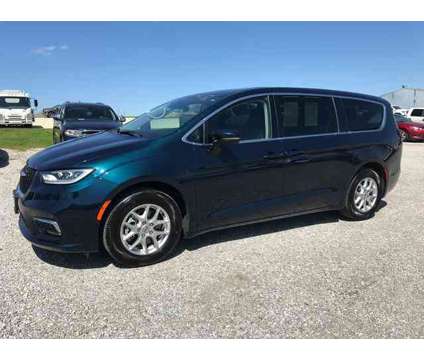 2023 Chrysler Pacifica Touring L is a Blue 2023 Chrysler Pacifica Touring Car for Sale in Vandalia IL