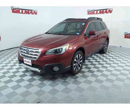 2015 Subaru Outback 3.6R Limited is a Red 2015 Subaru Outback 3.6 R SUV in Houston TX