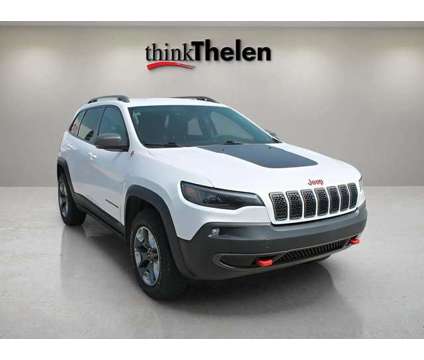 2019 Jeep Cherokee Trailhawk is a White 2019 Jeep Cherokee Trailhawk SUV in Bay City MI