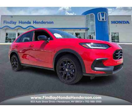 2023 Honda HR-V Sport is a Red 2023 Honda HR-V SUV in Henderson NV