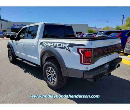 2018 Ford F-150 Raptor is a White 2018 Ford F-150 Raptor Truck in Henderson NV