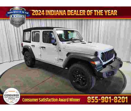2024 Jeep Wrangler Sport is a White 2024 Jeep Wrangler Sport SUV in Fort Wayne IN