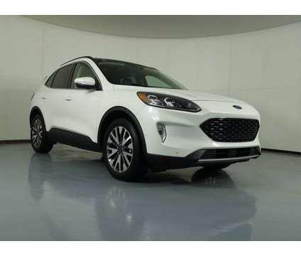 2020 Ford Escape Titanium Hybrid is a White 2020 Ford Escape Titanium Hybrid in Sandusky MI