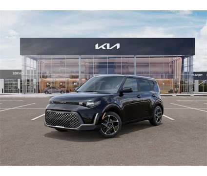 2024 Kia Soul EX is a Black 2024 Kia Soul sport Hatchback in Bay City MI