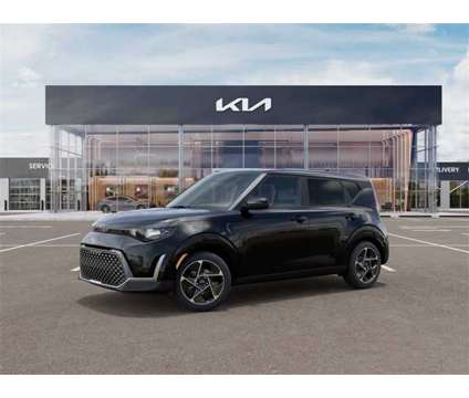 2024 Kia Soul EX is a Black 2024 Kia Soul sport Hatchback in Bay City MI