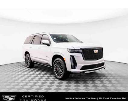 2024 Cadillac Escalade V-Series AWD is a White 2024 Cadillac Escalade SUV in Barrington IL