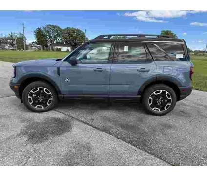 2024 Ford Bronco Sport Outer Banks is a Blue, Grey 2024 Ford Bronco SUV in Fort Dodge IA